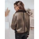 Sieviešu brūna jaka Mira Sieviešu jakas