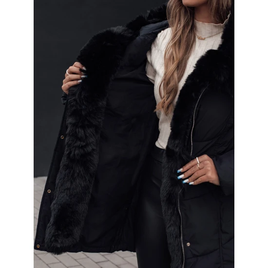 Sieviešu melna ziemas jaka Niki Sieviešu jakas