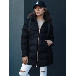 Sieviešu melna ziemas jaka Gabriel