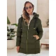 Sieviešu haki krāsas ziemas jaka Gabriel Sieviešu jakas