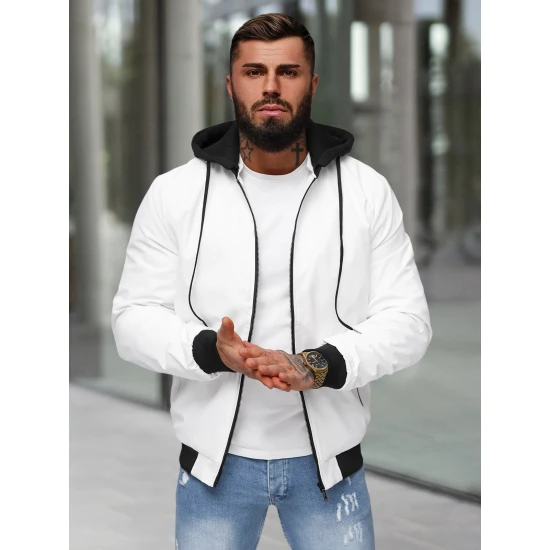 Vīriešu balta jaka Sense Vīriešu jakas un mēteļi