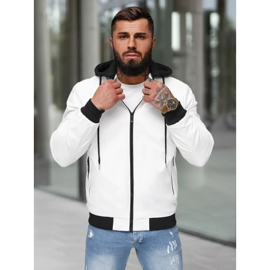 Vīriešu balta jaka Sense Vīriešu jakas un mēteļi