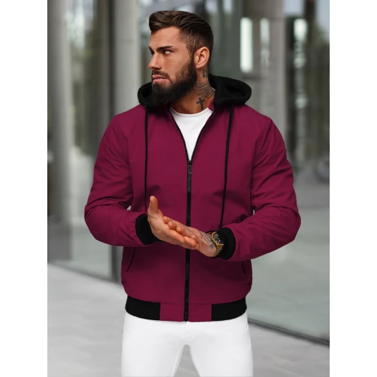 Vīriešu bordo krāsas jaka Sense Vīriešu jakas un mēteļi