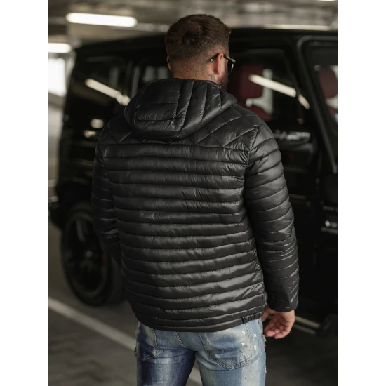 Vīriešu melna jaka Astor Vīriešu jakas un mēteļi