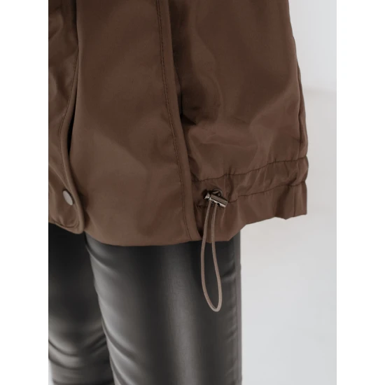 Sieviešu brūna jaka Orland Sieviešu jakas