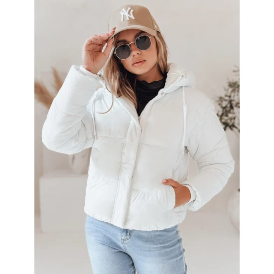 Sieviešu balta jaka Snowlike Sieviešu jakas