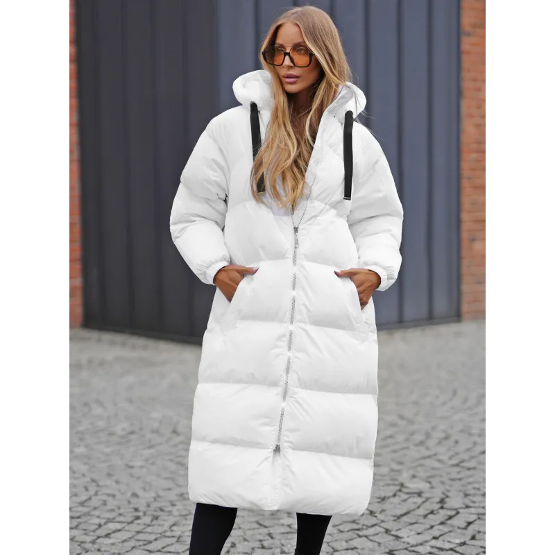 Sieviešu balts mētelis Izabel JS/5M3163/281Z