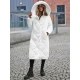Balta sieviešu stepēta ziemas jaka Coco JS/5M3173/281