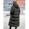 Sieviešu melns mētelis Izabel JS/5M3163/392Z