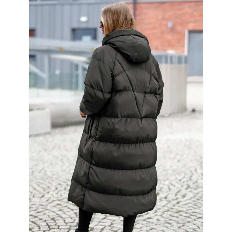 Sieviešu melns mētelis Izabel JS/5M3163/392Z