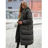 Sieviešu melns mētelis Izabel JS/5M3163/392Z
