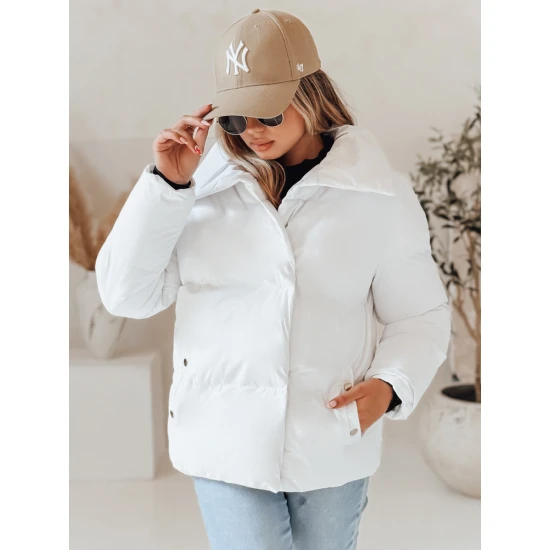 Sieviešu ziemas jaka baltā krāsā Lari Sieviešu jakas