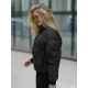 Sieviešu melna ziemas jaka Pensil Sieviešu jakas