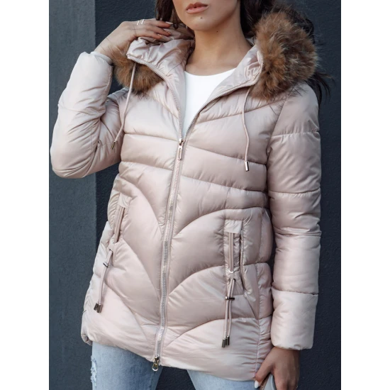 Sieviešu rozā ziemas jaka Jessica Jakas