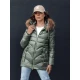 Sieviešu zaļā ziemas jaka Jessica Sieviešu jakas