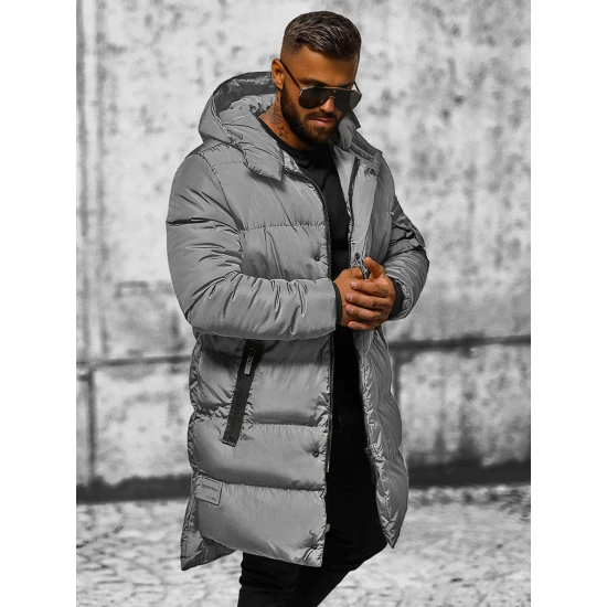 Ziemas pelēkā jaka Seter O/M799