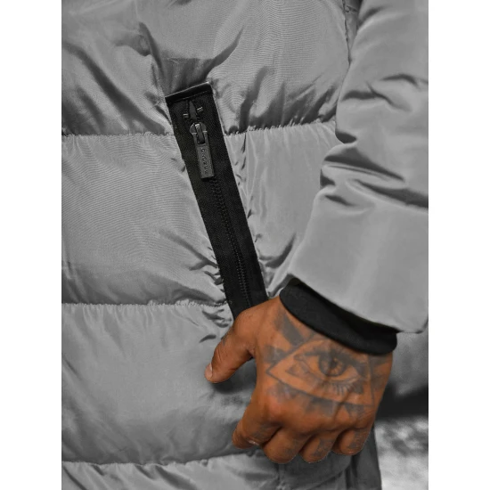 Ziemas pelēkā jaka Seter O/M799