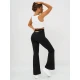 Sieviešu melnas treniņbikses Perla Gadījuma bikses