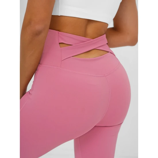 Sieviešu rozā treniņbikses Perla Gadījuma bikses