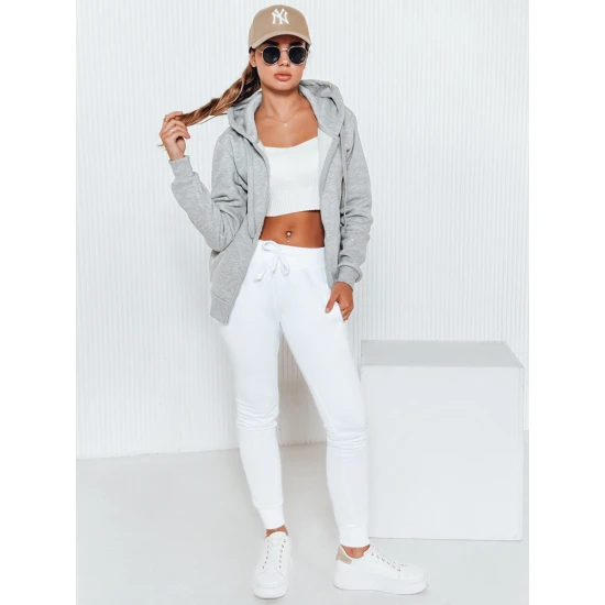 Sieviešu baltas ikdienas bikses Flor JS/CK01