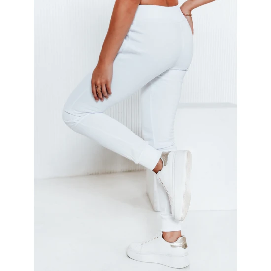 Sieviešu baltas ikdienas bikses Flor JS/CK01