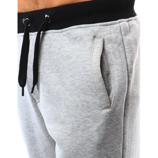 Vīriešu pelēkas bikses Dean Gadījuma bikses