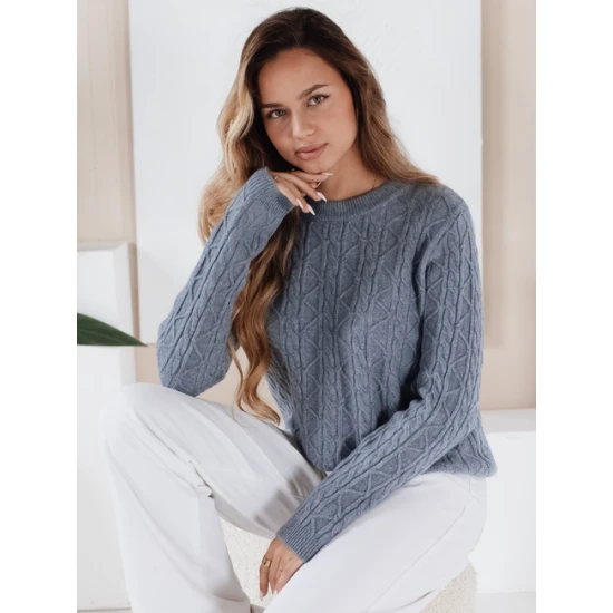 Sieviešu zils džemperis Bravina Džemperi