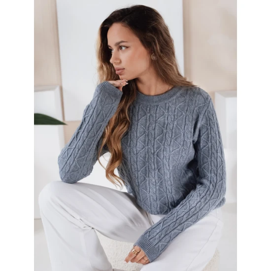 Sieviešu zils džemperis Bravina Džemperi