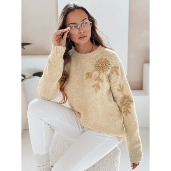 Sieviešu brūns džemperis Daga Džemperi