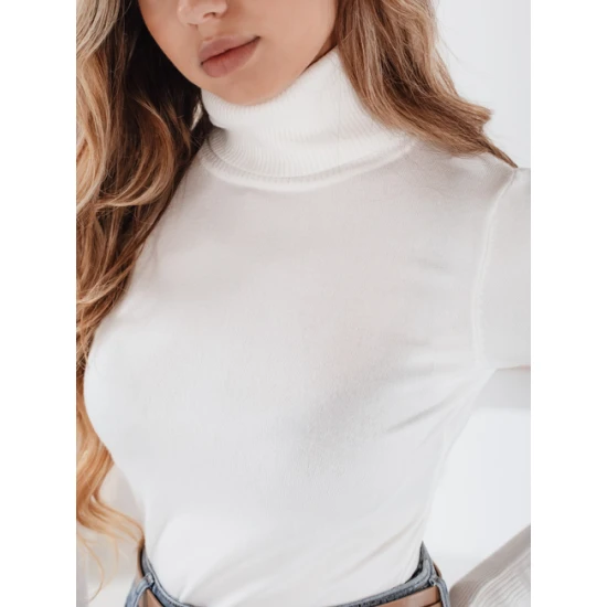 Sieviešu balts džemperis Vanoria Sieviešu džemperi