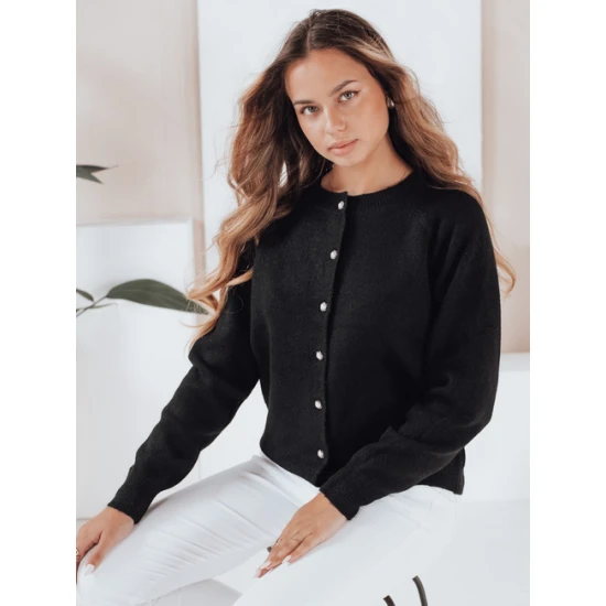 Sieviešu melns džemperis Selin Sieviešu džemperi