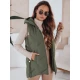 Sieviešu zaļā veste Komplekts Sieviešu vestes