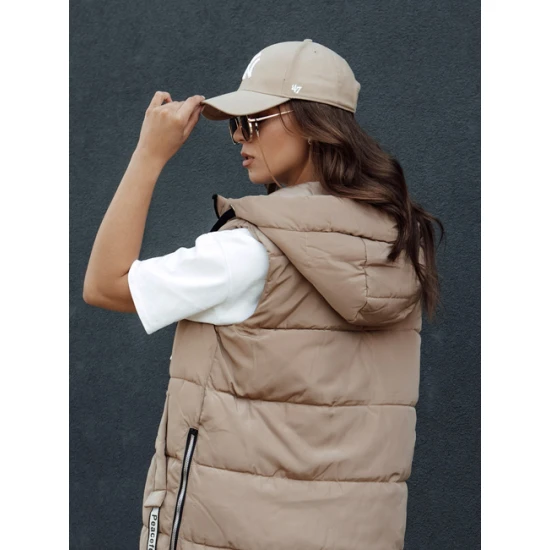 Sieviešu brūna garā veste Skyler Sieviešu vestes