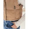 Sieviešu brūna veste Veta Sieviešu vestes