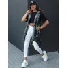 Sieviešu zaļā garā veste Meris Sieviešu vestes