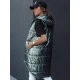Sieviešu zaļā garā veste Meris Sieviešu vestes