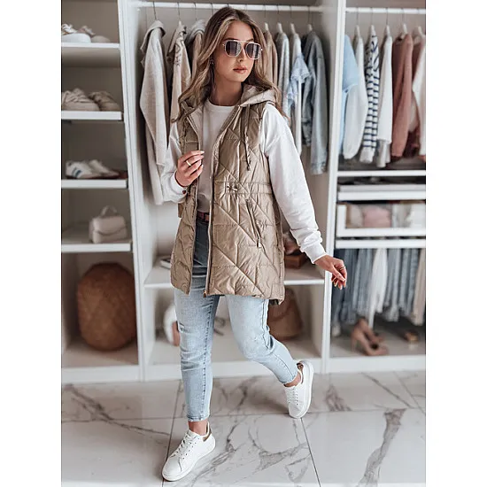 Sieviešu brūna veste Demak Sieviešu vestes