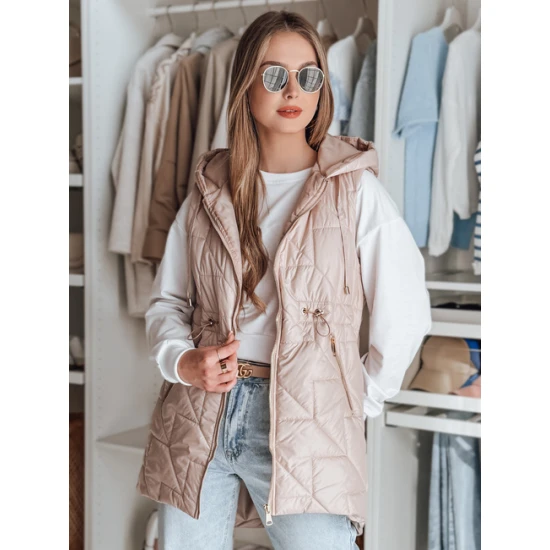 Sieviešu gaiši rozā veste Demak Sieviešu vestes