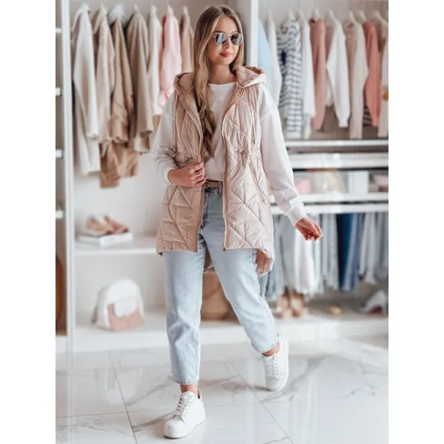 Sieviešu gaiši rozā veste Demak Sieviešu vestes