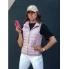 Stilīga sieviešu gaiši rozā veste Sieviešu vestes
