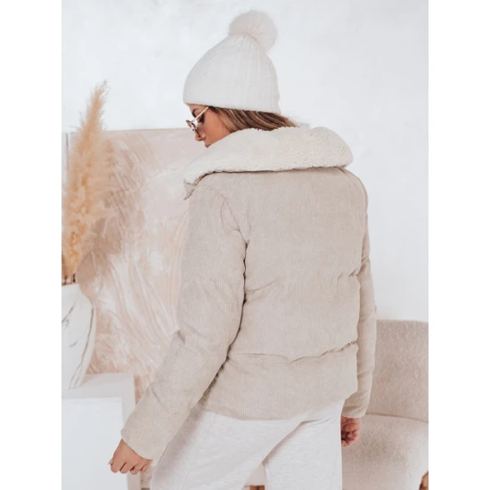 Sieviešu brūna ziemas jaka Trendy Sieviešu jakas