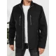 Vīriešu melna jaka Teros Vīriešu jakas un mēteļi
