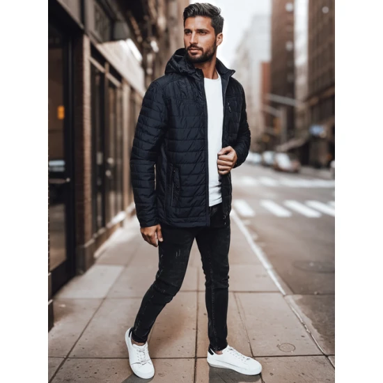 Vīriešu tumši zila jaka Kent Rudens/Pavasaris