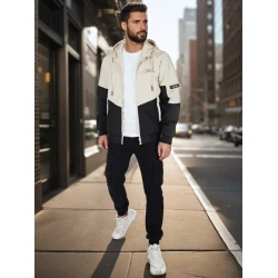 Vīriešu brūngana jaka Mask