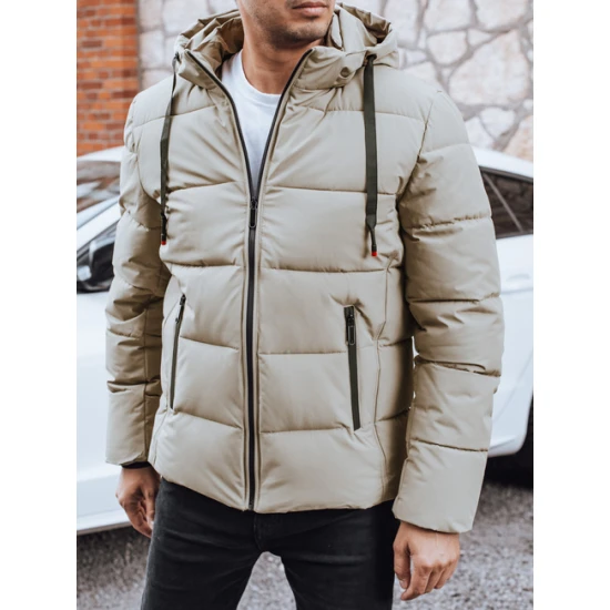 Vīriešu gaiši brūna ziemas jaka Nevex Ziemas jakas