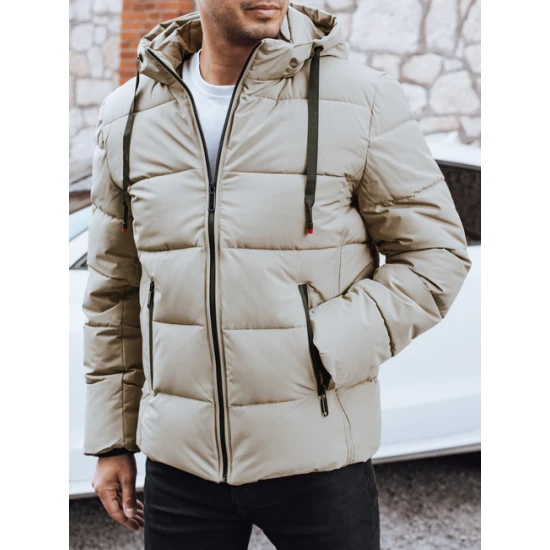 Vīriešu gaiši brūna ziemas jaka Nevex Ziemas jakas