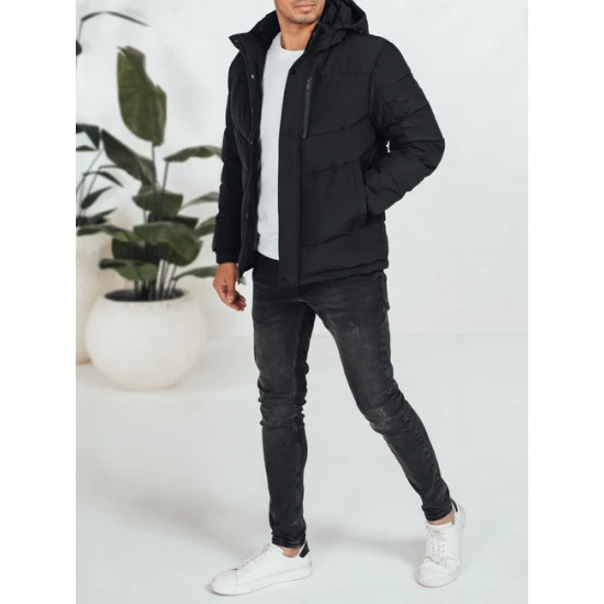 Vīriešu melna ziemas jaka Porter Ziemas jakas