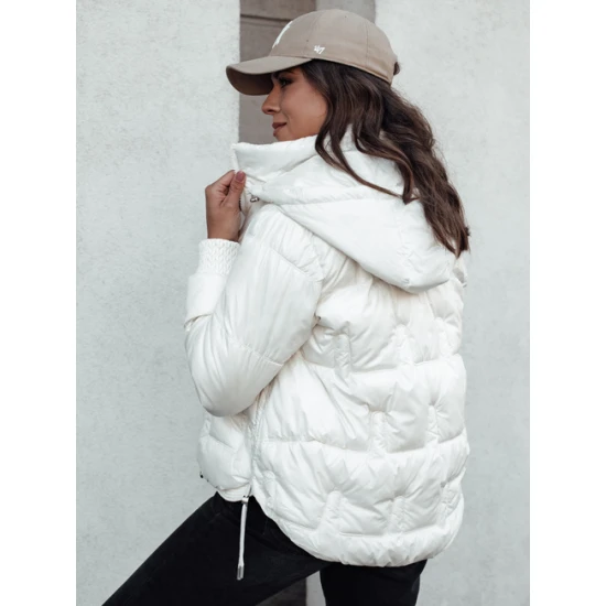 Sieviešu balta ziemas jaka Warm Sieviešu jakas