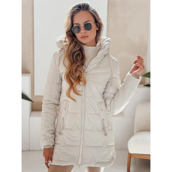 Sieviešu gaiši pelēka ziemas jaka Tango Sieviešu jakas