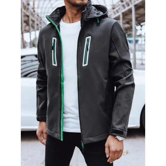 Vīriešu tumši pelēka jaka Marco Rudens/Pavasaris